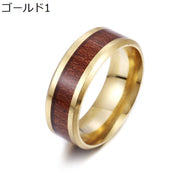 リング 指輪 メンズ レディース ファッションリング ステンレス 平打ち シンプル プレゼント 誕生日 ライン 木目 ウッドモチーフ アクセサリー 重ね付け ブラック ブルー ゴールドカラー シルバーカラー カジュアル 普段使い おしゃれ 男女兼用 ユニセックス 男性 女性 彼氏 彼女 恋人 友達 旦那 夫 妻 嫁 大人 ギフト 贈り物 記念日 父の日 母の日 ホワイトデー