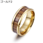 リング 指輪 メンズ レディース ファッションリング ステンレス 平打ち シンプル プレゼント 誕生日 ライン 木目 ウッドモチーフ アクセサリー 重ね付け ブラック ブルー ゴールドカラー シルバーカラー カジュアル 普段使い おしゃれ 男女兼用 ユニセックス 男性 女性 彼氏 彼女 恋人 友達 旦那 夫 妻 嫁 大人 ギフト 贈り物 記念日 父の日 母の日 ホワイトデー