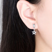 スタッドピアス レディース 耳飾り アクセサリー 女性用 スクエア ビジュー スター 星 揺れる シンプル キラキラ おしゃれ かわいい 上品 お出かけ デート カジュアル デイリー フェミニン オフィス 普段使い ギフト プレゼント 婦人用 ファッション小物
