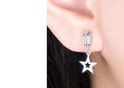 スタッドピアス レディース 耳飾り アクセサリー 女性用 スクエア ビジュー スター 星 揺れる シンプル キラキラ おしゃれ かわいい 上品 お出かけ デート カジュアル デイリー フェミニン オフィス 普段使い ギフト プレゼント 婦人用 ファッション小物