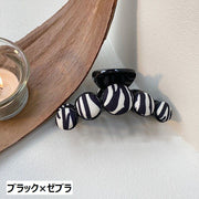 ヘアクリップ バンスクリップ 髪留め レディース 女性用 ヘアアクセサリー アニマルプリント ヒョウ柄 ゼブラ柄 髪飾り ヘアアレンジ 上品 エレガント おしゃれ かわいい 普段使い お出かけ オフィスファッション 大人女子