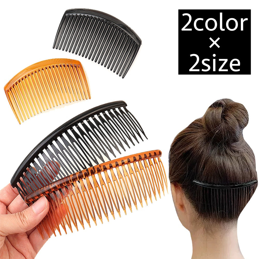 ヘアコーム レディース 女性 髪留め 髪飾り 後れ毛留め ヘアアクセサリー ヘアアレンジ まとめ髪 夜会巻き お団子 シンプル おしゃれ 婦人用