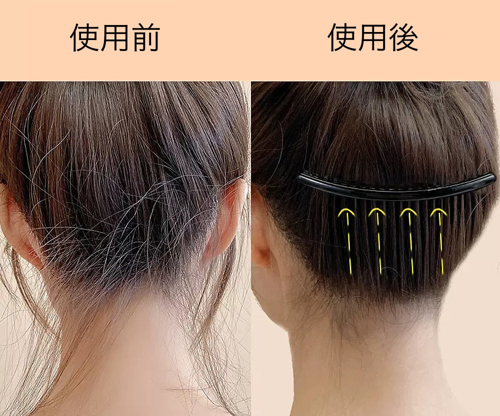 ヘアコーム レディース 女性 髪留め 髪飾り 後れ毛留め 商品画像2