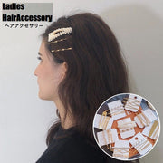 ヘアピン パッチン留め ヘアクリップ レディース ヘアアクセサリー 3本セット 4本セット 5本セット 髪飾り 髪留め ヘアアレンジ フェイクパール ゴールドカラー 女性用 婦人用 簡単 ロングヘア ショートヘア セミロング 可愛い おしゃれ 外出 お出掛け 誕生日 プレゼント