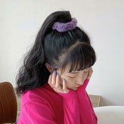 ヘアゴム 髪ゴム 2個セット レディース 女性 女の子 ヘアアクセサリー 髪飾り フェイクファー ふさふさ まとめ髪 ヘアアレンジ かわいい おしゃれ