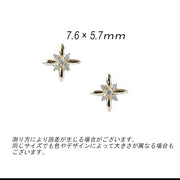 ピアス レディース 女性 スター フラワー アクセサリー ラインストーン 小さい ゴールドカラー シルバーカラー かわいい おしゃれ プレゼント
