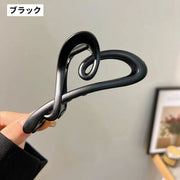 ヘアクリップ バンスクリップ レディース 女性用 ヘアアクセサリー 髪留め まとめ髪 髪飾り ヘアアレンジ ハート型 べっ甲調 可愛い おしゃれ 挟む 簡単 ロングヘア セミロング 普段使い デイリー