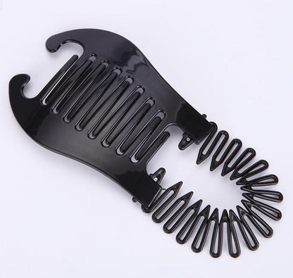 ヘアクリップ テールクリップ 挟むだけ 髪留め ポニーテール ヘアアクセサリー 商品画像4