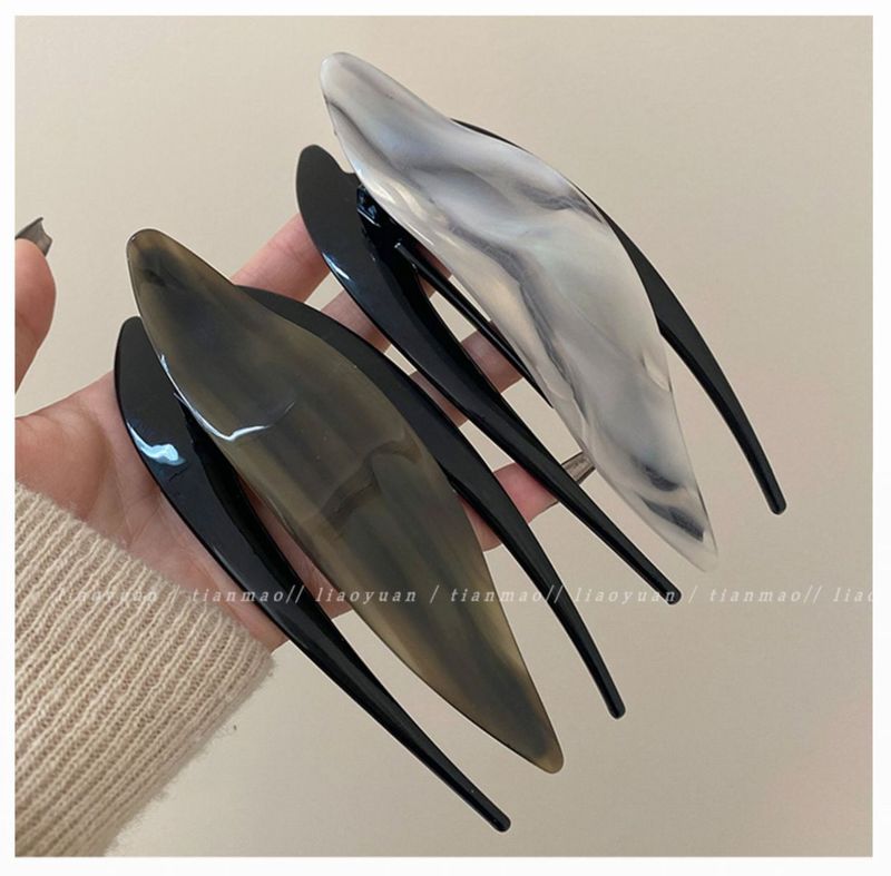 ヘアクリップ サイドバンスクリップ レディース ヘアアクセサリー 髪留め 髪飾り 商品画像3