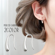 ピアス 両耳用 フックピアス アクセサリー レディース 耳飾り 雫 ドロップ シンプル おしゃれ かわいい プレゼント 贈り物 ギフト
