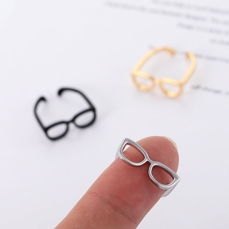 指輪 オープンリング レディース アクセサリー 眼鏡 メガネ 商品画像4