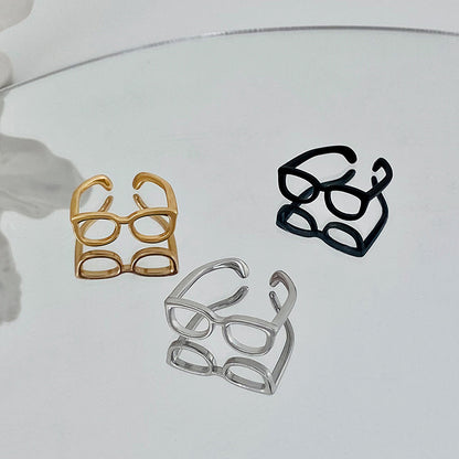 指輪 オープンリング レディース アクセサリー 眼鏡 メガネ 商品画像5