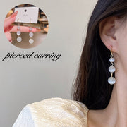 ピアス フープピアス レディース 女性 アクセサリー 揺れる 三連 チェーン シンプル お洒落 おしゃれ かわいい 可愛い 上品 お出かけ 普段使い ギフト プレゼント 婦人用