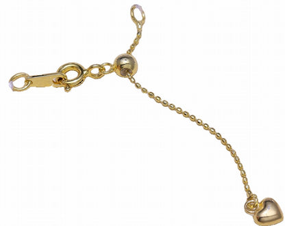 アジャスターチェーン 延長チェーン 6cm ネックレスアジャスター アクセサリーパーツ 長さ調節 ゴールド バリエーション画像