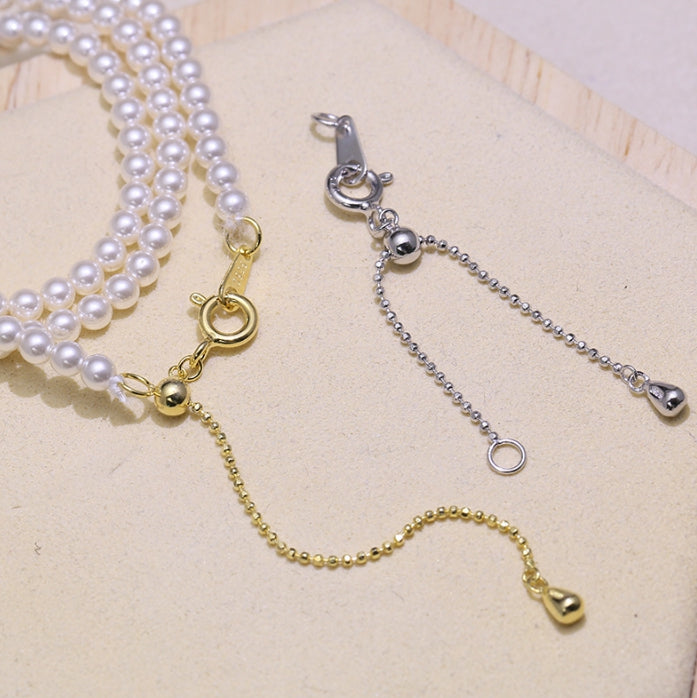 アジャスターチェーン 延長チェーン 6cm ネックレスアジャスター アクセサリーパーツ 長さ調節 商品画像4