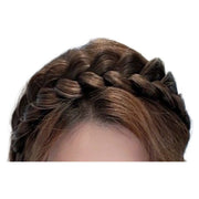 カチューシャ 三つ編み レディース 女性用 婦人 ヘアアクセサリー みつあみ パーツ C型ヘアバンド おしゃれ かわいい 普段使い お出かけ フォーマル プレゼント ギフト ワンポイント 楽ちん 通勤 大人 成人式