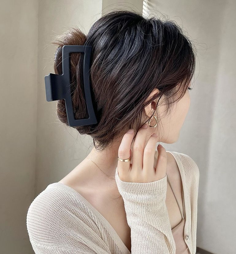 バンスクリップ ヘアクリップ レディース 女性 ヘアアクセサリー まとめ髪 商品画像2