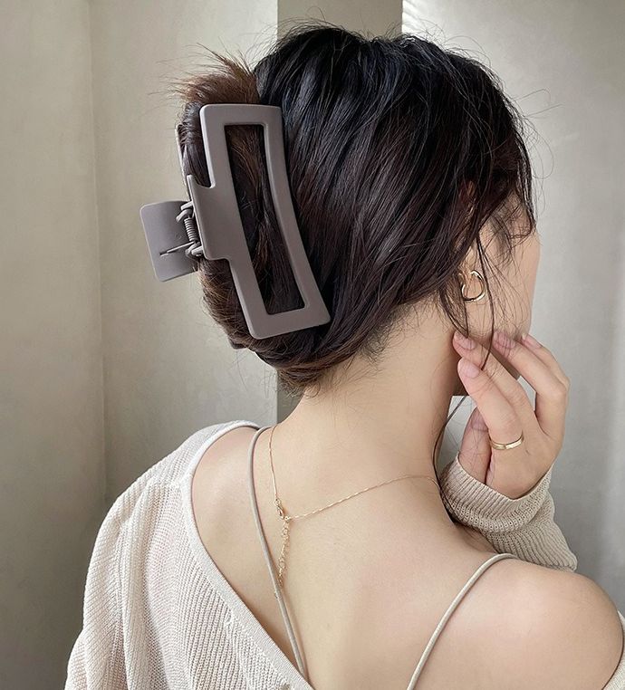 バンスクリップ ヘアクリップ レディース 女性 ヘアアクセサリー まとめ髪 商品画像3