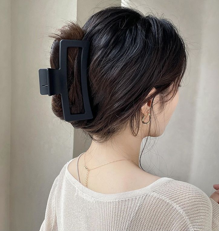 バンスクリップ ヘアクリップ レディース 女性 ヘアアクセサリー まとめ髪 商品画像4