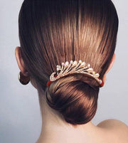 ヘアコーム かんざし 女性 ヘアアクセサリー 髪飾り 髪留め 夜会巻き ヘアアレンジ まとめ髪 着物 和装 浴衣 花 パール調