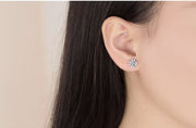 ピアス レディース アクセサリー 女性用 スタッドピアス 四つ葉 クローバー かわいい おしゃれ 小ぶり シンプル ギフト プレゼント