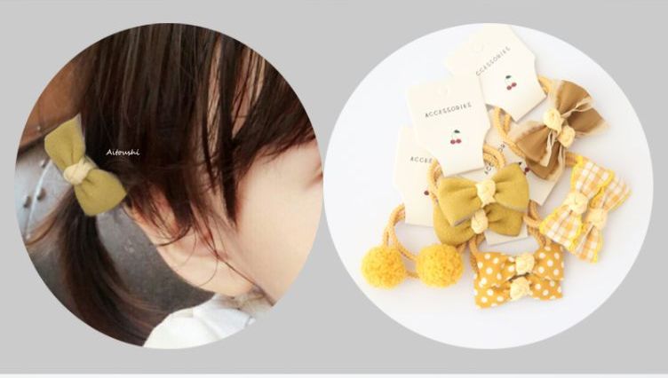 ヘアゴム 髪ゴム 5組 10本セット キッズヘアアクセサリー ヘアアレンジ 商品画像5