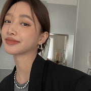 ピアス スタッドピアス レディース 女性 アクセサリー 三角形 シルバーカラー シンプル お洒落 可愛い ファッション小物 ギフト プレゼント