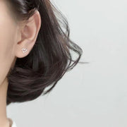スタッドピアス レディース 女性用 アクセサリー ゴールドカラー シルバーカラー 小さめ シンプル 小ぶり 高見え 高級感 上品  カジュアル おしゃれ 大人可愛い かわいい 耳飾り 普段使い 婦人 ファッション小物 プレゼント 贈り物 ギフト 誕生日 記念日 お出かけ プチギフト オフィス OL 会社