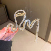 ヘアクリップ バンスクリップ ヘアアクセサリー レディース 女性用 髪留め 髪飾り ヘアアレンジ キラキラ 上品 エレガント 華やか