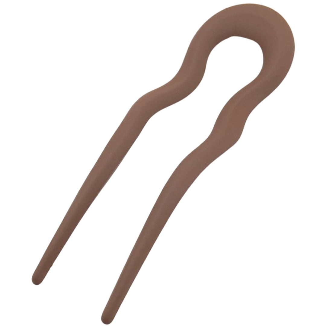 かんざし 簪 U字型 レディース ヘアアクセサリー 髪飾り ブラウン バリエーション画像