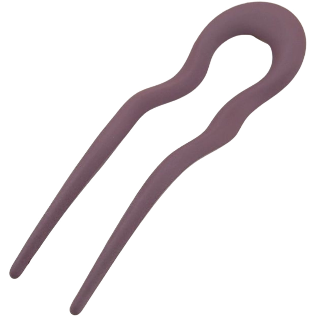 かんざし 簪 U字型 レディース ヘアアクセサリー 髪飾り パープル バリエーション画像