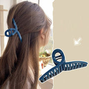 バンスクリップ ヘアクリップ レディース 女性 ヘアアクセサリー 髪飾り まとめ髪 大きい 髪留め ヘアアレンジ ツイスト ねじれ 単色 クリアカラー 透明 かわいい おしゃれ シンプル カジュアル お出かけ 通勤 デイリー 青 白 ピンク 茶 緑 灰