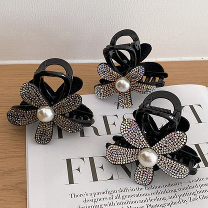 ヘアクリップ バンスクリップ 髪留め レディース ヘアアクセサリー 花 商品画像4