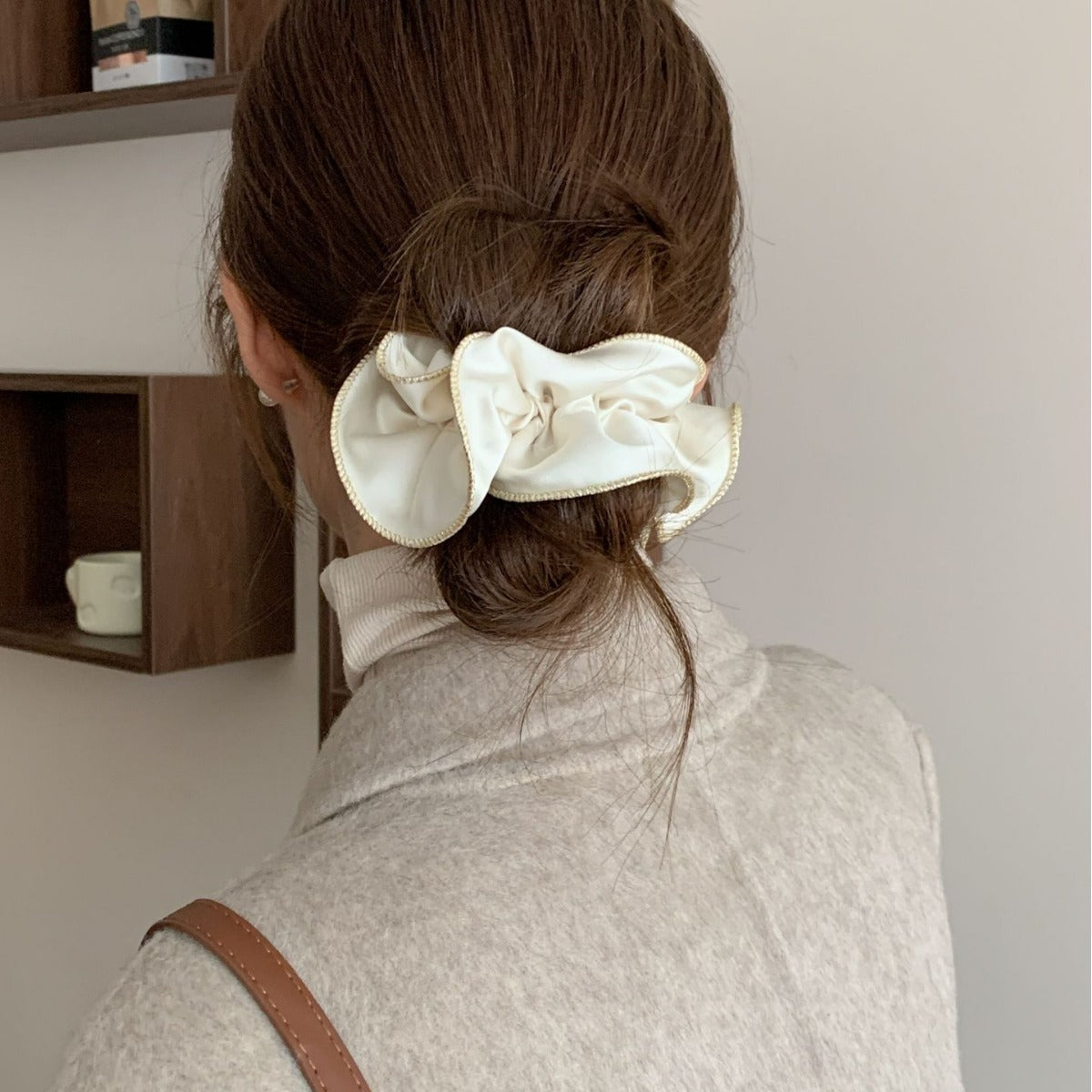 シュシュ レディース ヘアアクセサリー 髪留め 髪飾り まとめ髪 商品画像2