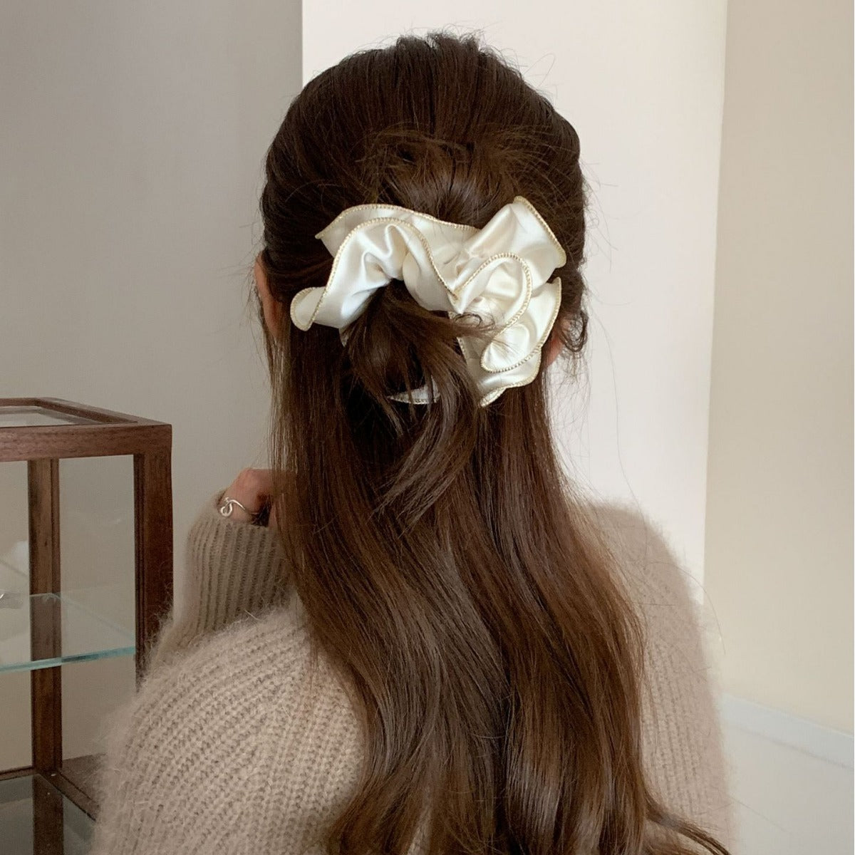 シュシュ レディース ヘアアクセサリー 髪留め 髪飾り まとめ髪 商品画像3