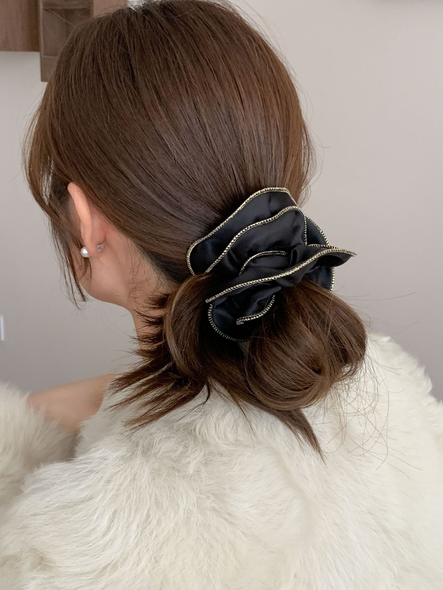 シュシュ レディース ヘアアクセサリー 髪留め 髪飾り まとめ髪 商品画像5