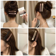 ヘアクリップ 前髪クリップ 4個セット 3個セット レディース ヘアアクセサリー 髪飾り 髪留め 大きめ 跡がつかない クセなし