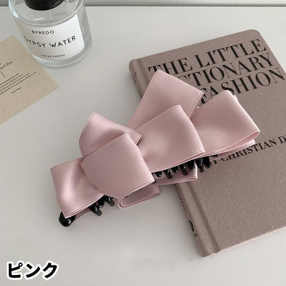 リボンバナナクリップ ヘアクリップ 髪留め レディース 女性 ヘアアクセサリー 商品画像5