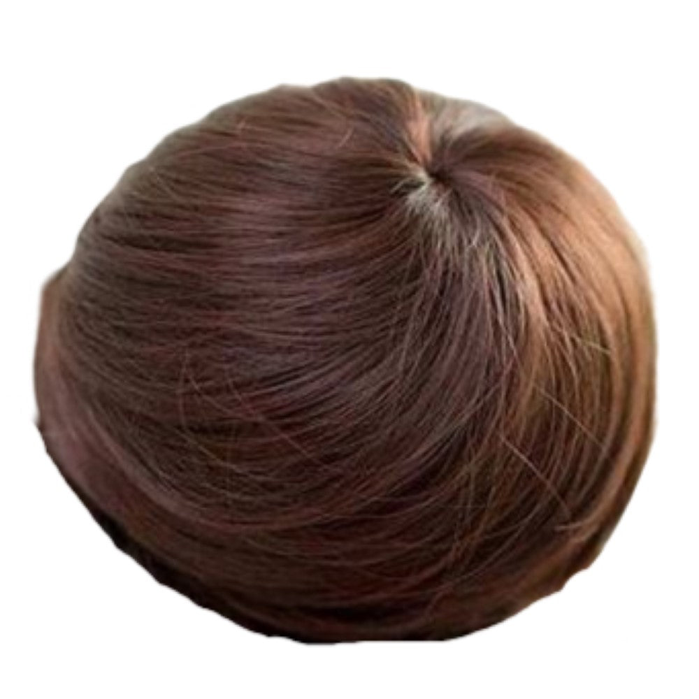 部分ウィッグ ポイントウィッグ お団子ウィッグ レディース 女性 ヘアアクセサリー ライトブラウン バリエーション画像