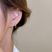 ピアス スタッドピアス イヤークリップ イヤーカフ レディース 女性 アクセサリー リボン 小ぶり 小さめ お洒落 可愛い ファッション小物