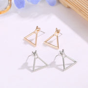 スタッドピアス バックキャッチピアス アクセサリー レディース 女性用  ひし形 三角形 シルバーカラー ゴールドカラー おしゃれ 上品 エレガント デイリー 普段使い オフィス かわいい プレゼント ギフト 誕生日 記念日