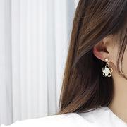 スタッドピアス レディース アクセサリー キャッチピアス 耳飾り 花 ハート 揺れる かわいい おしゃれ きれいめ プレゼント ギフト 贈り物 女性用 婦人用 ファッション小物