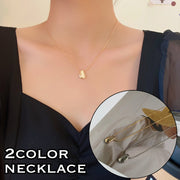 ネックレス レディース 女性用 アクセサリー チェーン ゴールドカラー シルバーカラー ワンポイント お洒落 おしゃれ 上品 大人可愛い 普段使い お出かけ デート プレゼント ギフト ファッション小物