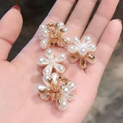 ミニバンスクリップ 単品 ミニクリップ ヘアクリップ レディース 女性 ヘアアクセサリー 髪留め 髪飾り ヘアアレンジ フラワー お花 可愛い キュート お洒落 お出かけ 普段使い 婦人
