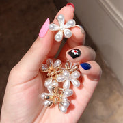 ミニバンスクリップ 単品 ミニクリップ ヘアクリップ レディース 女性 ヘアアクセサリー 髪留め 髪飾り ヘアアレンジ フラワー お花 可愛い キュート お洒落 お出かけ 普段使い 婦人
