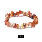 ブレスレット 単品 カラーストーン 腕輪 アクセサリー レディース メンズ 天然石風 男女兼用 レッド ブルー イエロー ピンク グリーン パープル