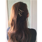 ヘアピン 10本セット レディース 女性用 ヘアアクセサリー アメピン アメリカピン シンプル 髪留め 髪飾り ヘアアレンジ ゴールドカラー カジュアル デイリー 普段使い おしゃれ かわいい