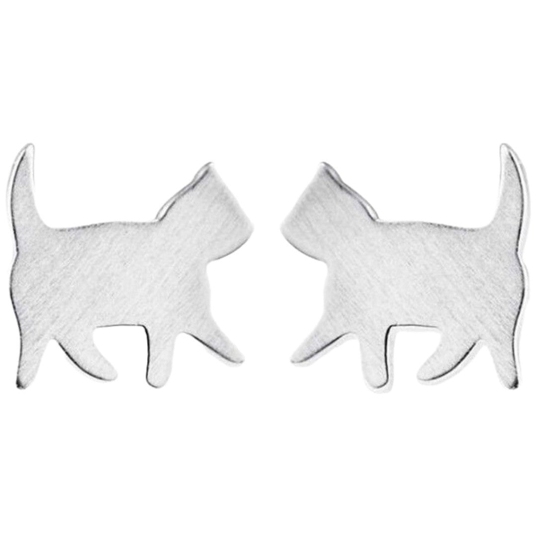 スタッドピアス レディース アクセサリー キャッチピアス 耳飾り ネコ 猫 かわいい 小ぶり プレゼント ギフト 贈り物 女性用