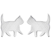 スタッドピアス レディース アクセサリー キャッチピアス 耳飾り ネコ 猫 かわいい 小ぶり プレゼント ギフト 贈り物 女性用