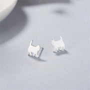 スタッドピアス レディース アクセサリー キャッチピアス 耳飾り ネコ 猫 かわいい 小ぶり プレゼント ギフト 贈り物 女性用